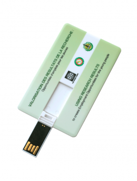 La clé-carte USB