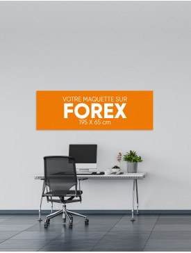 Panneau Forex XL ⅓ / 01