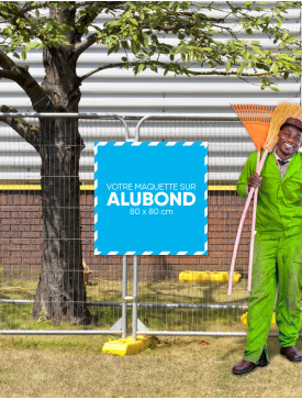 Panneau Alubond L carré / 01