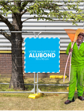 Panneau Alubond L carré / 02