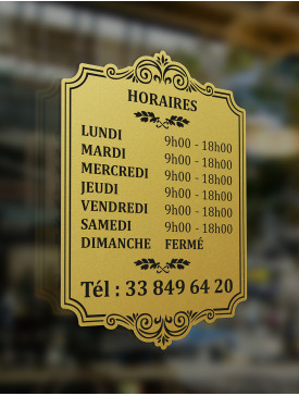 Horaires sur Vinyl-Or