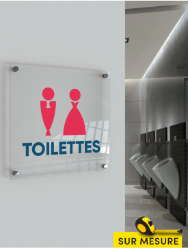 Plaque Toilettes XL 01