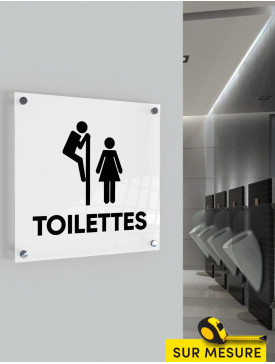 Plaque Toilettes XL 03