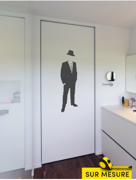 Sticker Toilettes Homme