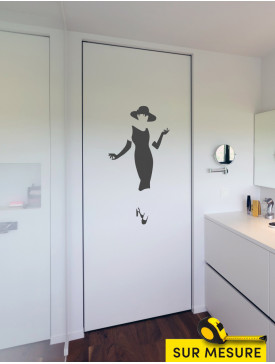 Sticker Toilettes Femme