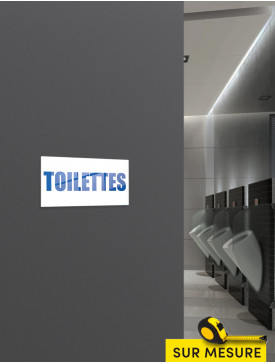 Plaque Toilettes 01