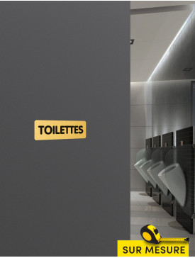 Plaque Toilettes S 01