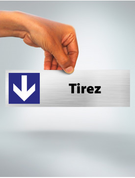 Plaque Tirez