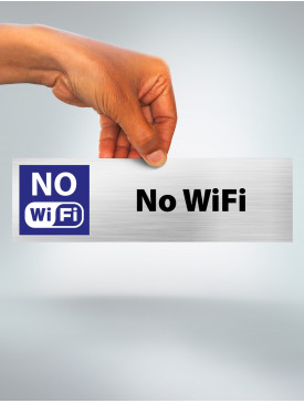 Plaque No WiFi