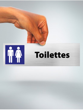 Plaque Toilettes