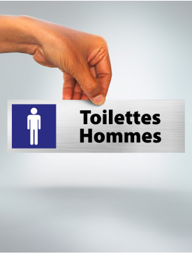 Plaque Toilettes Hommes