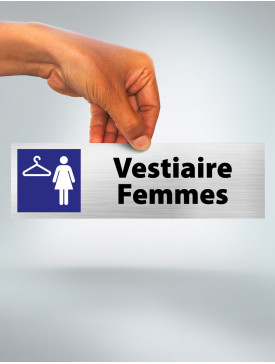 Plaque Vestiaire Femmes