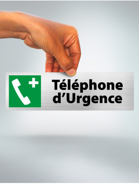 Plaque Téléphone d’Urgence
