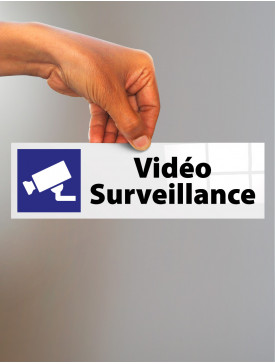 Plaque Vidéo Surveillance