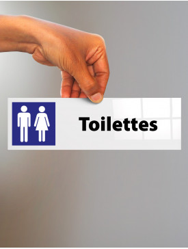 Plaque Toilettes