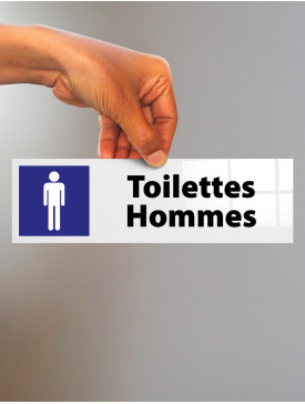 Plaque Toilettes Hommes