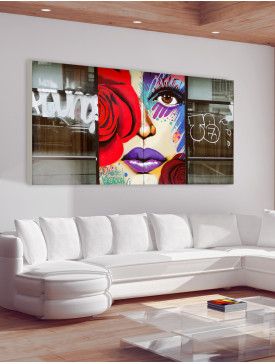 Tableau canvas 240 x 120 cm