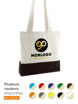 Tote Bag Bicolore / Maxi Anse