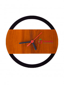 Horloge "Volant" Bois