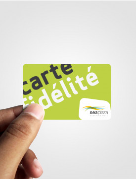 Carte PVC Recto Seul