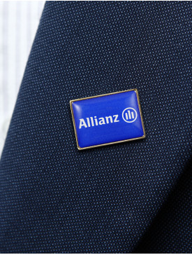 Pins Papillon Résine Rectangle