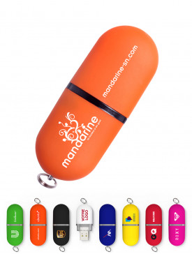 Clé USB Pod Orange