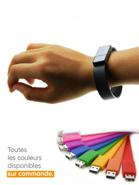 Bracelet USB Silicone