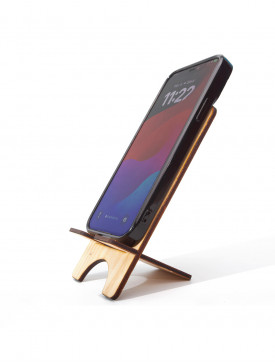 Le support téléphone bois 2
