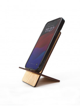 Le support téléphone bois 3