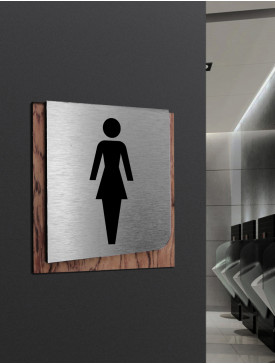 Plaques toilettes femmes