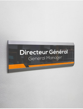 Plaque bureau simple 1