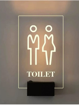 Plaque de bureau lumineuse
