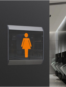 Plaque toilettes femmes