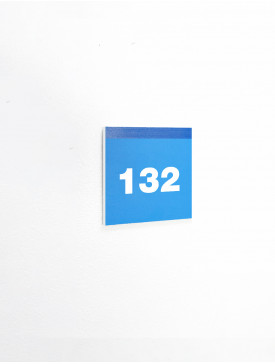Plaque numérotation