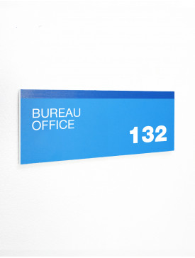 Plaque bureau 2