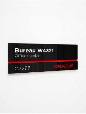 Plaque porte simple 2
