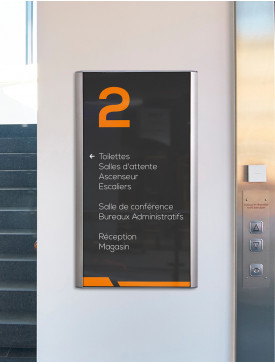 Plaque ascenseur
