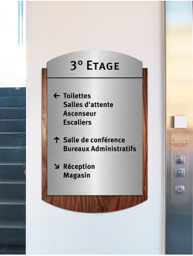 Plaque ascenseur
