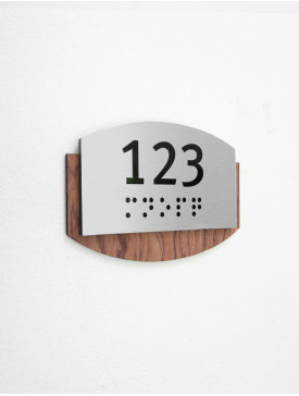 Plaque numérotation