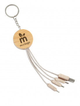 Porte-clés câble de recharge