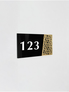 Plaque numérotation