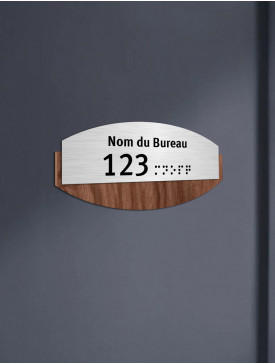 Plaque numéro de porte