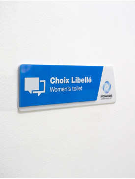 Plaque Porte avec Icône