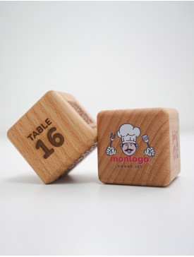 Mini Cube en Bois