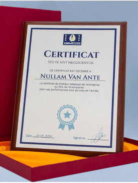Plaque "Awards" 01