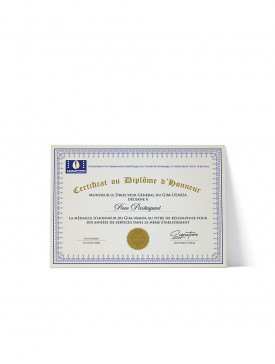Diplôme Papier A4 01