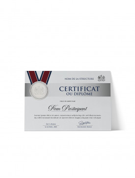 Diplôme Papier A4 07