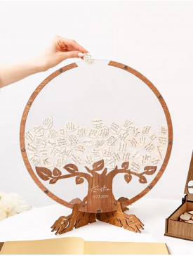 Livre d'or Arbre Circulaire