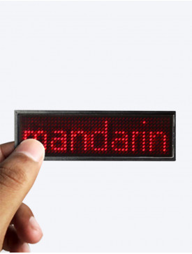 Badge Numérique Led