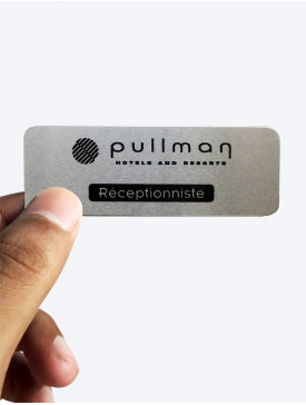 Badge Plexi Aspect Laqué